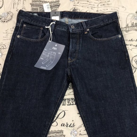 G-Star Raw 3301 Slim-Straight Jeans - Picture 5 of 10